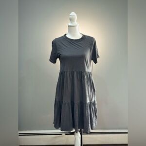 Gray Old Navy T-Shirt Dress Size S EUC
